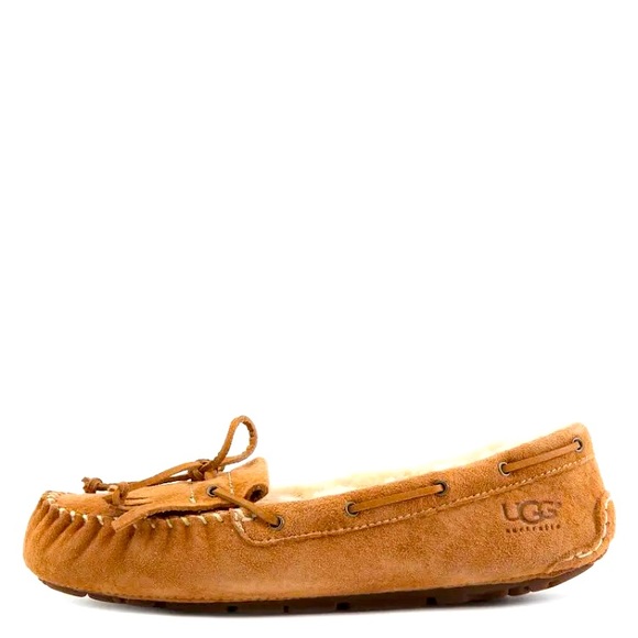 Ugg Pre-Owned Womens Mandie Slippers Chestnut Sz 8(runs small like women’s Sz 7) - Picture 2 of 10